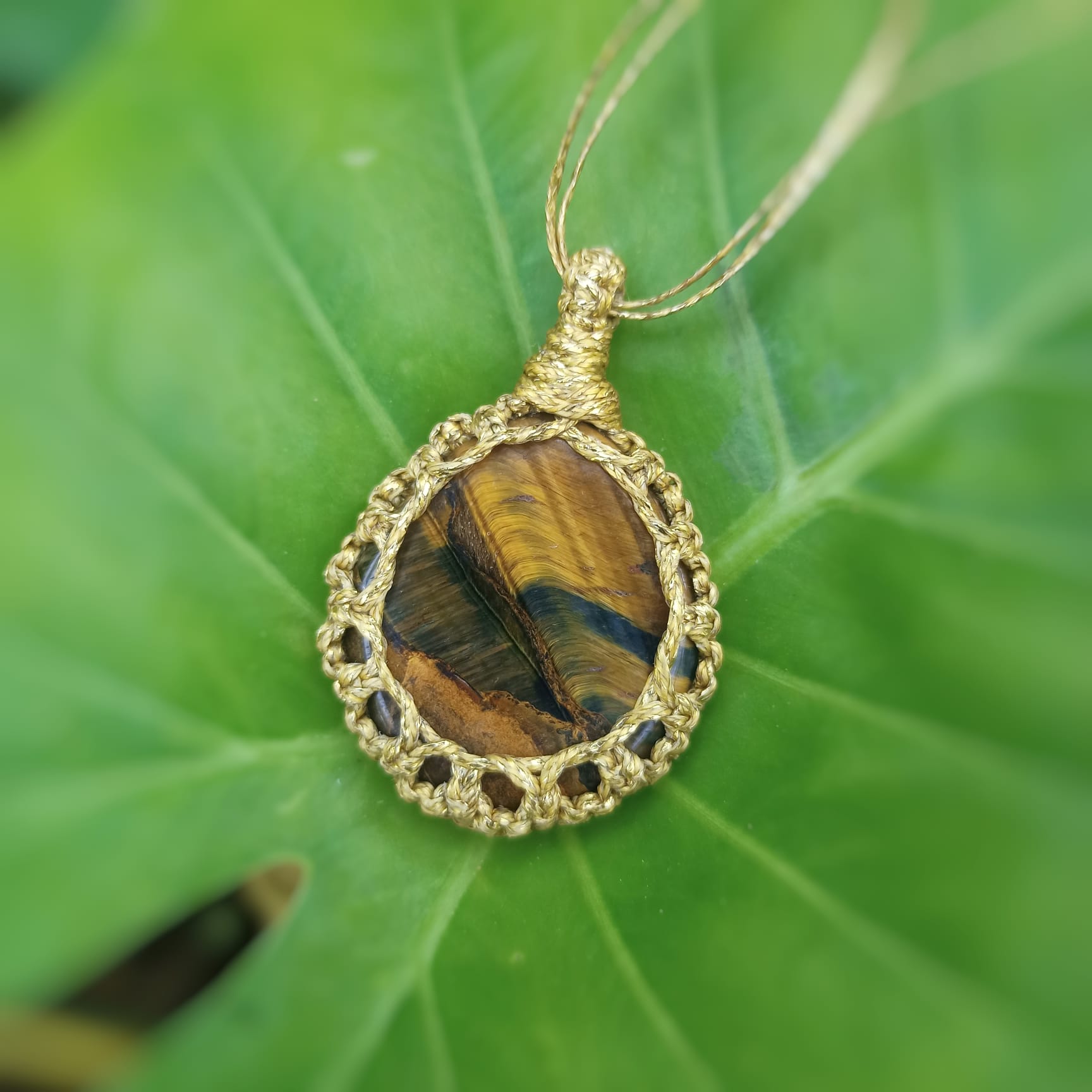 שרשרת קריסטל עין הנמר